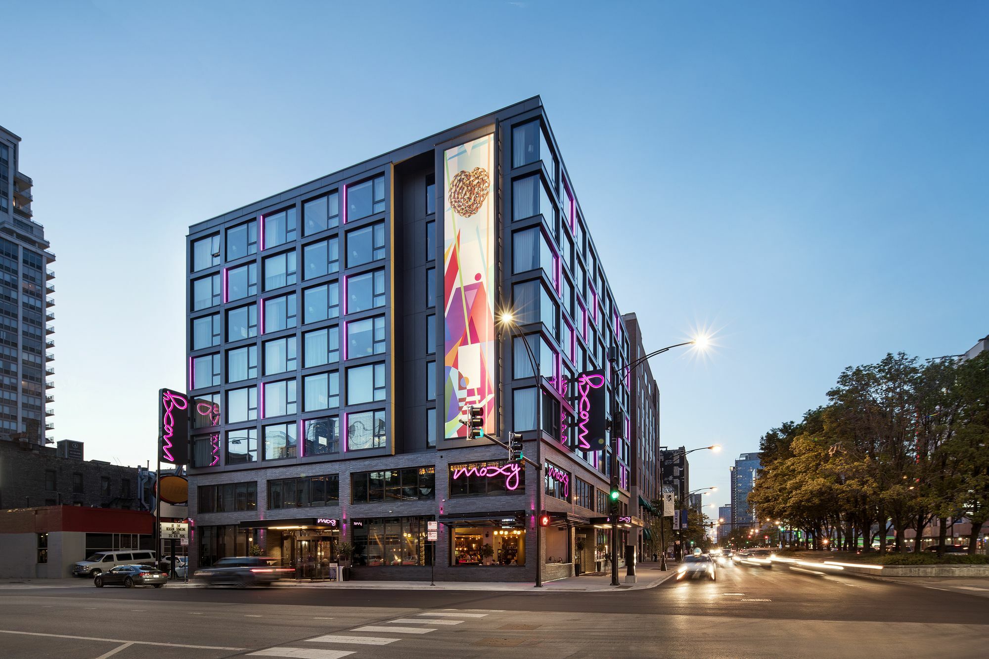 מלון Moxy Chicago Downtown מראה חיצוני תמונה
